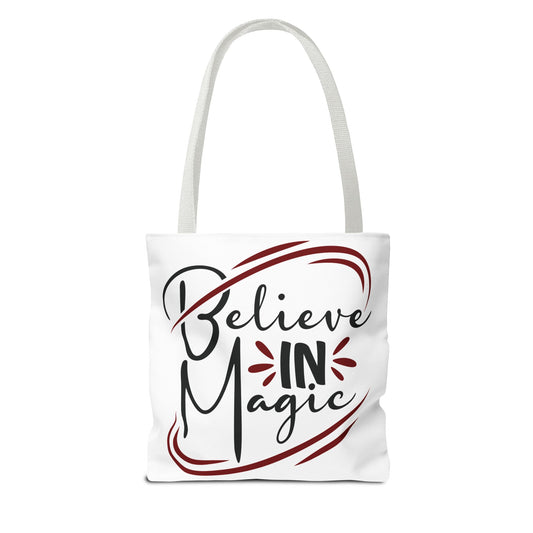 Believe in Magic Tote Bag | Inspirational Tote, Gift for Dreamers, Everyday Carry, Eco-Friendly Bag, Magic Lovers