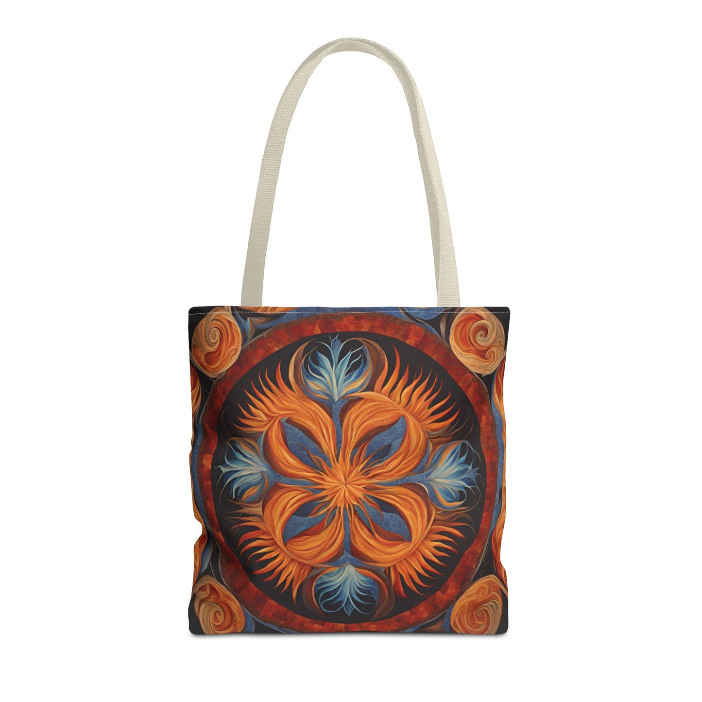 Vibrant Floral Tote Bag, Bohemian Style Handbag, Eco-Friendly Shopping Bag, Art Inspired Gift, Summer Festival Accessory