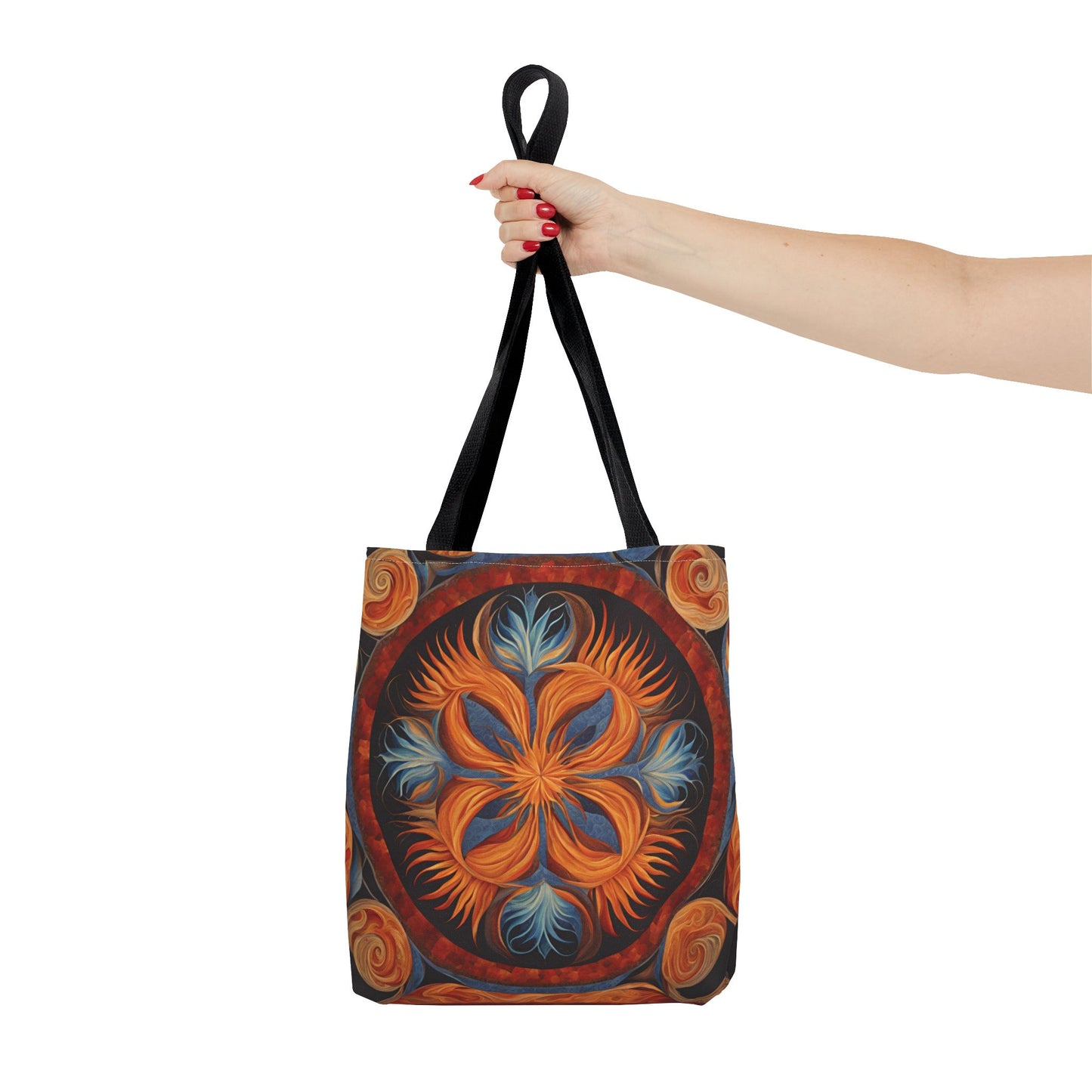 Vibrant Floral Tote Bag, Bohemian Style Handbag, Eco-Friendly Shopping Bag, Art Inspired Gift, Summer Festival Accessory